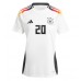 Maillot de foot Allemagne Benjamin Henrichs #20 Domicile vêtements Femmes Europe 2024 Manches Courtes